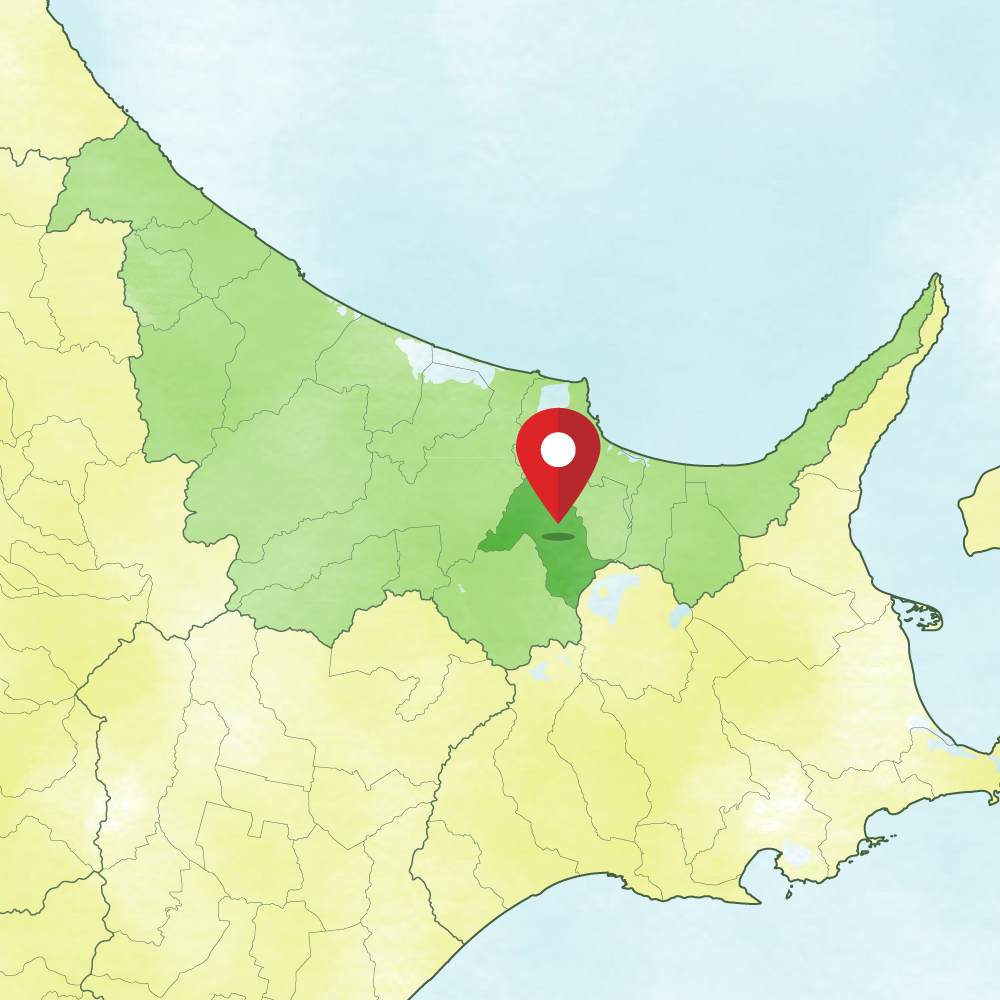 美幌町の地図
