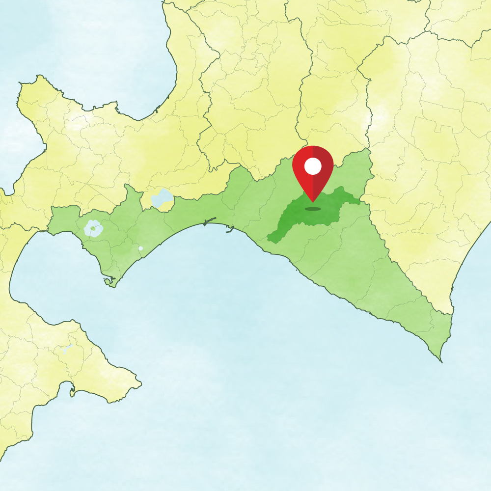 平取町の地図