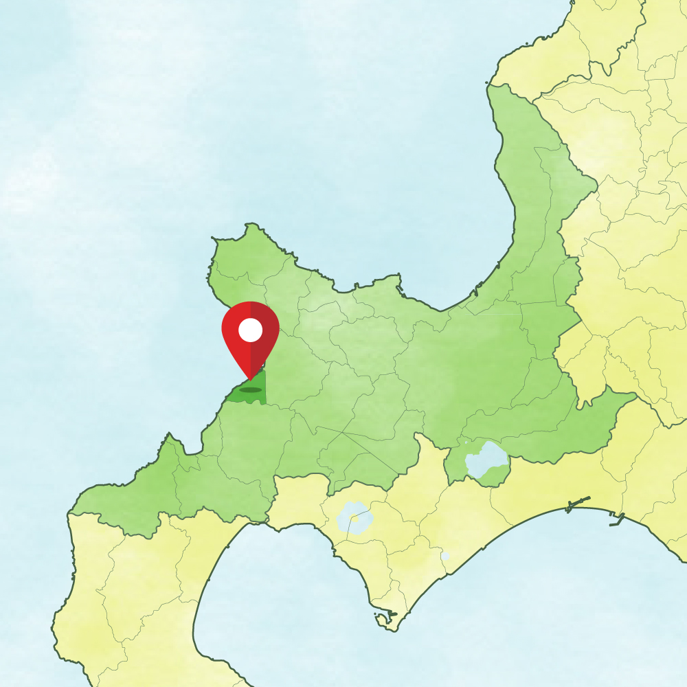 岩内町の地図