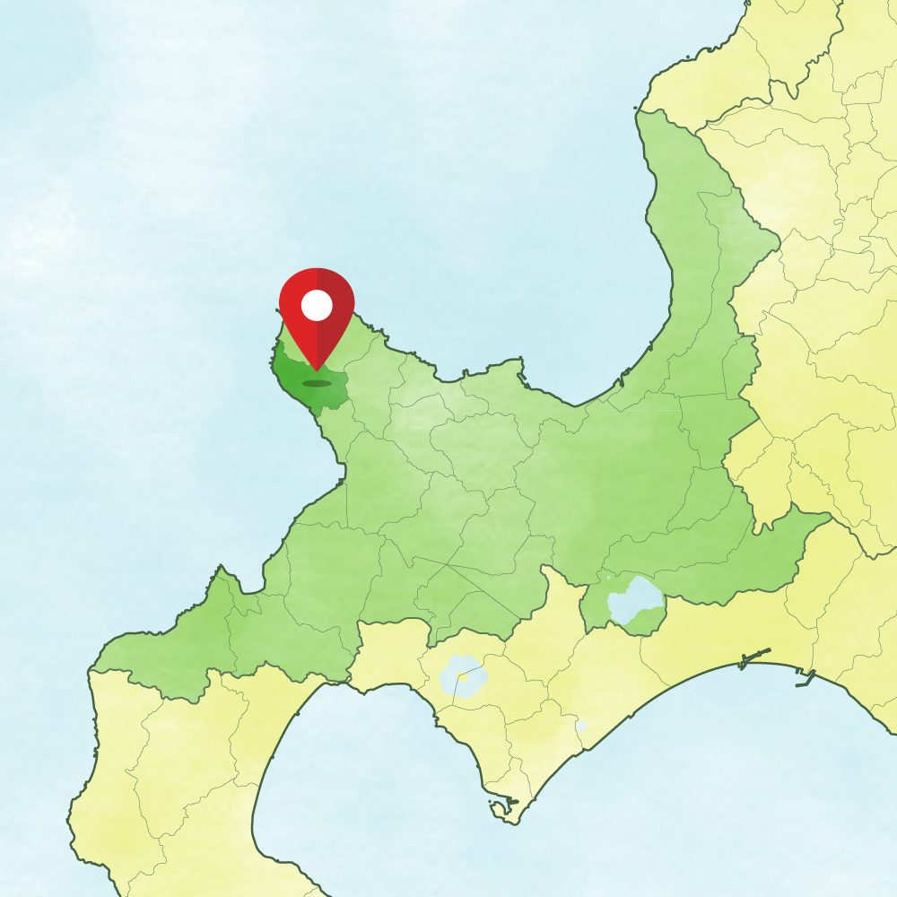 神恵内村の地図