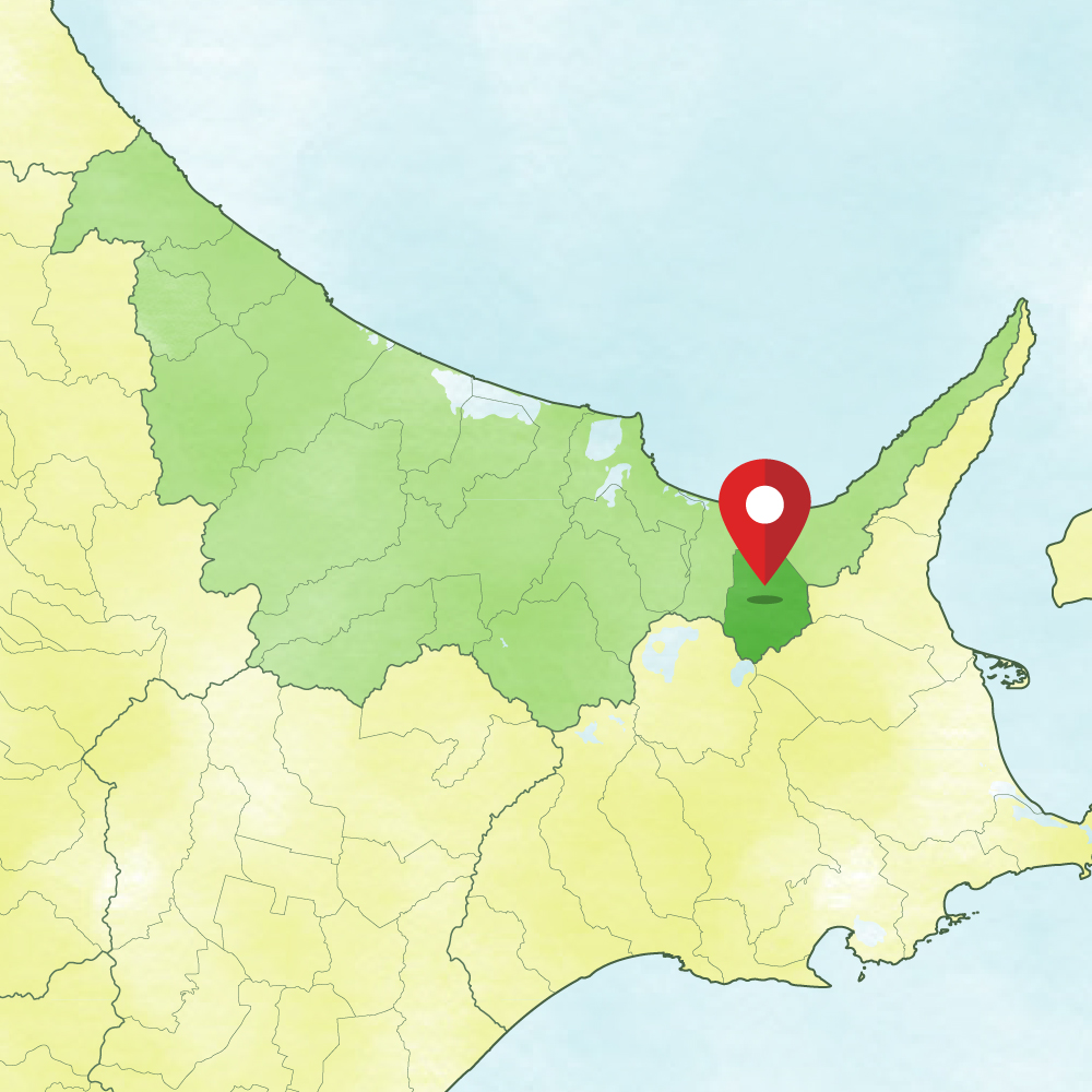 清里町の地図