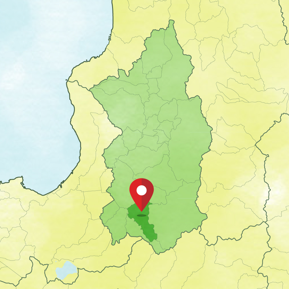 栗山町の地図