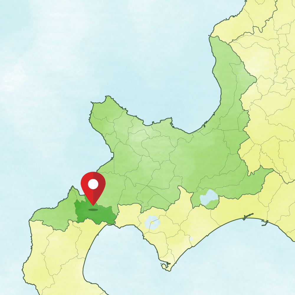 黒松内町の地図
