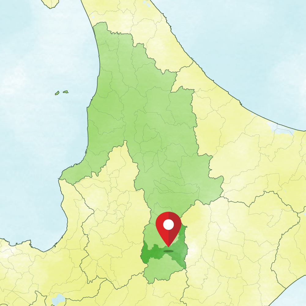 南富良野町の地図