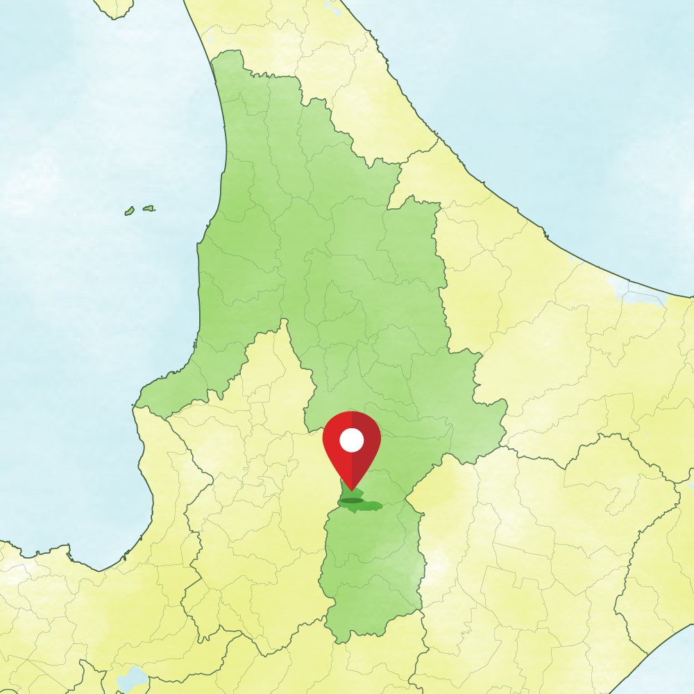 中富良野町の地図