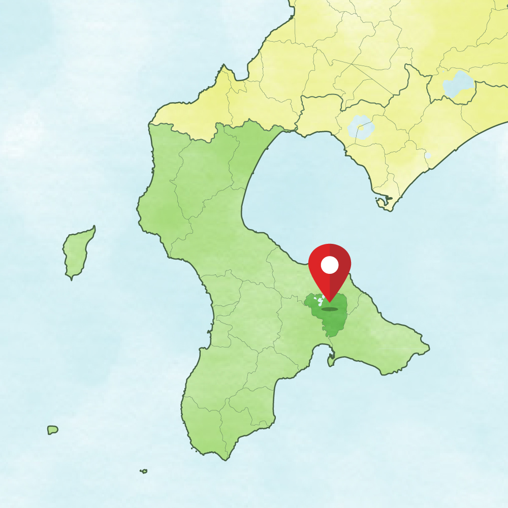 七飯町の地図