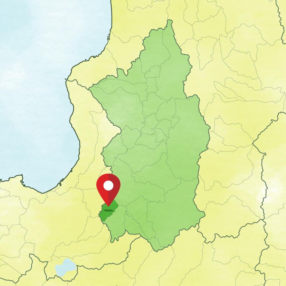 南幌町の地図