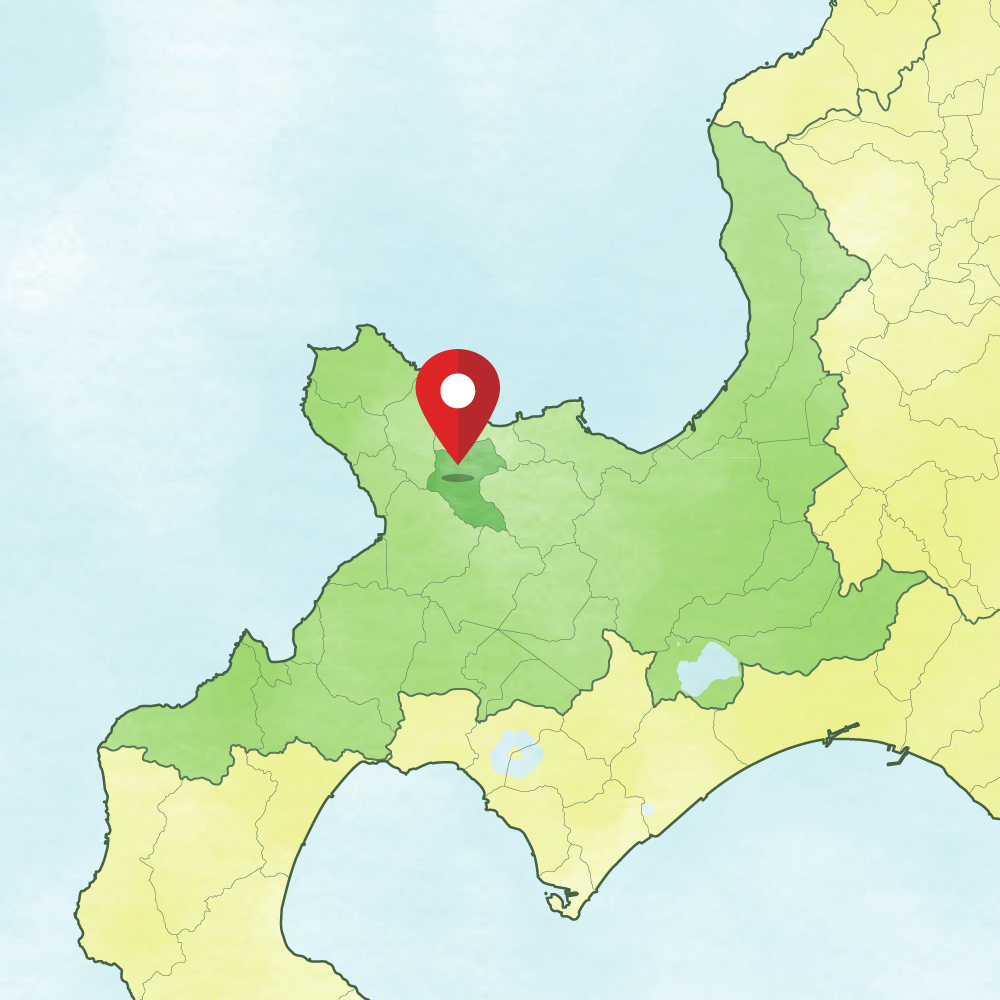 仁木町の地図