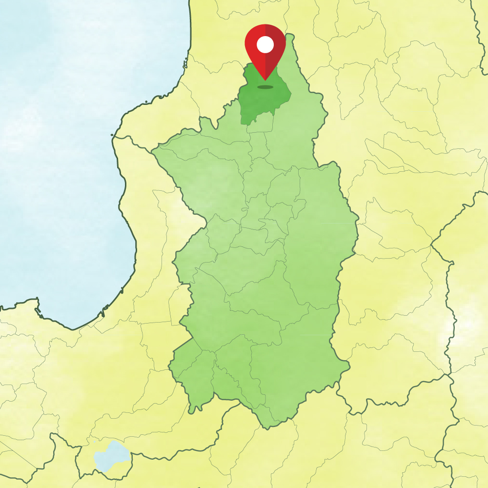沼田町の地図