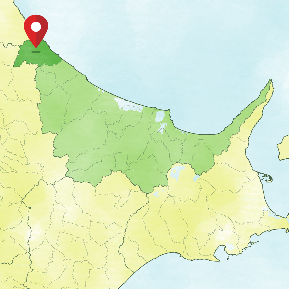 雄武町の地図