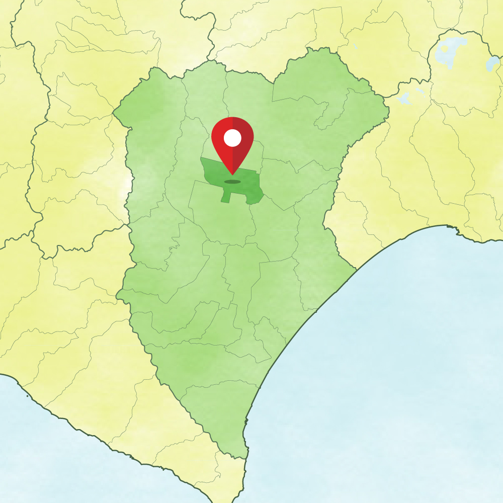 士幌町の地図
