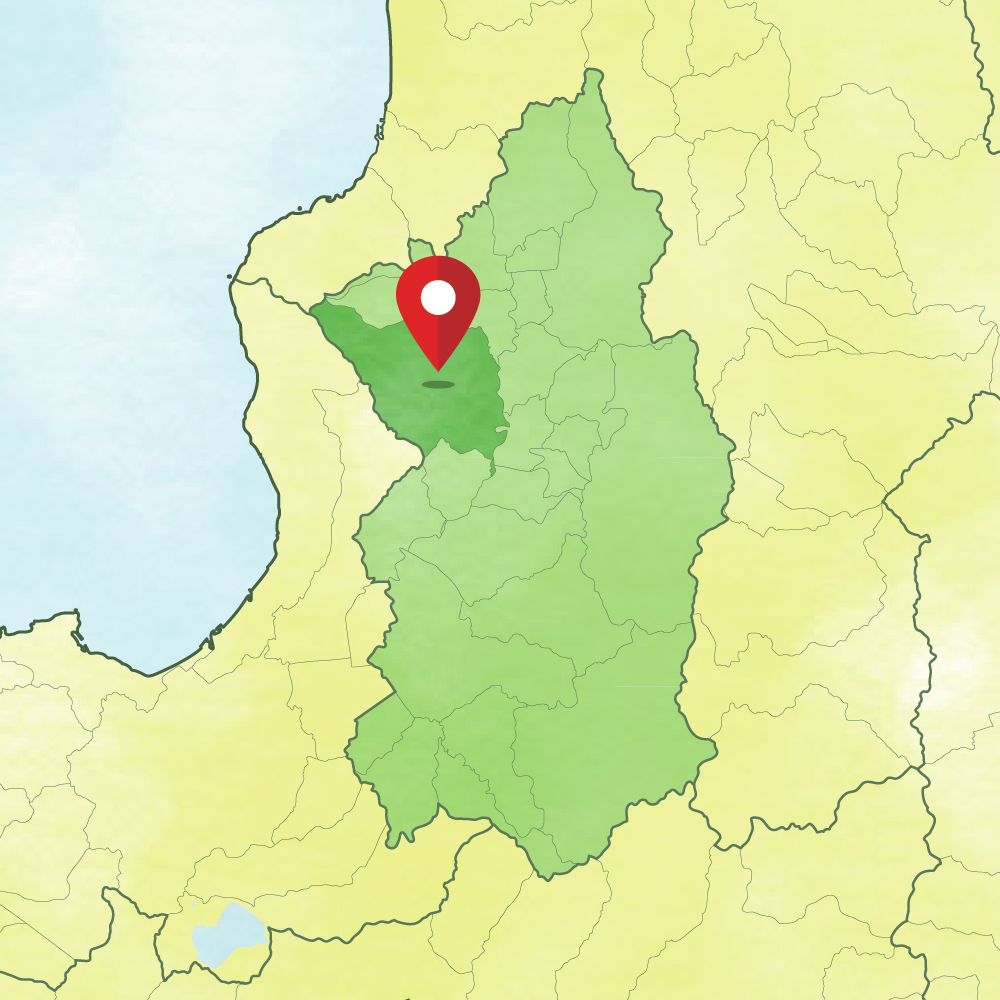 新十津川町の地図