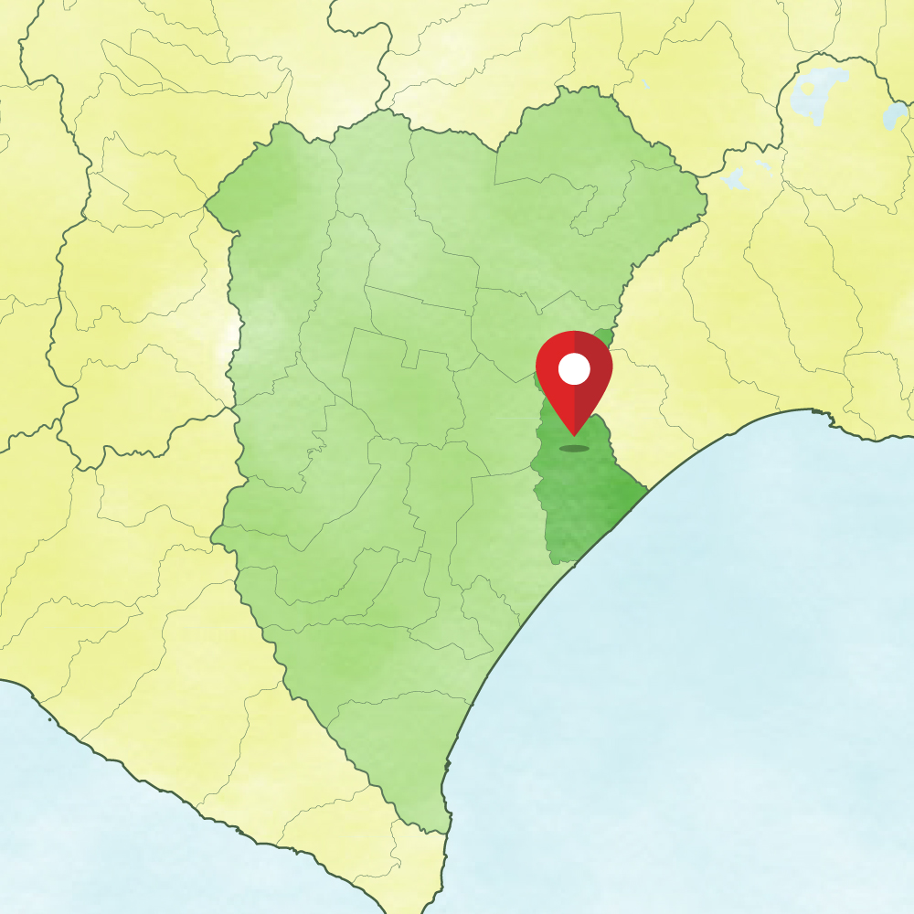 浦幌町の地図