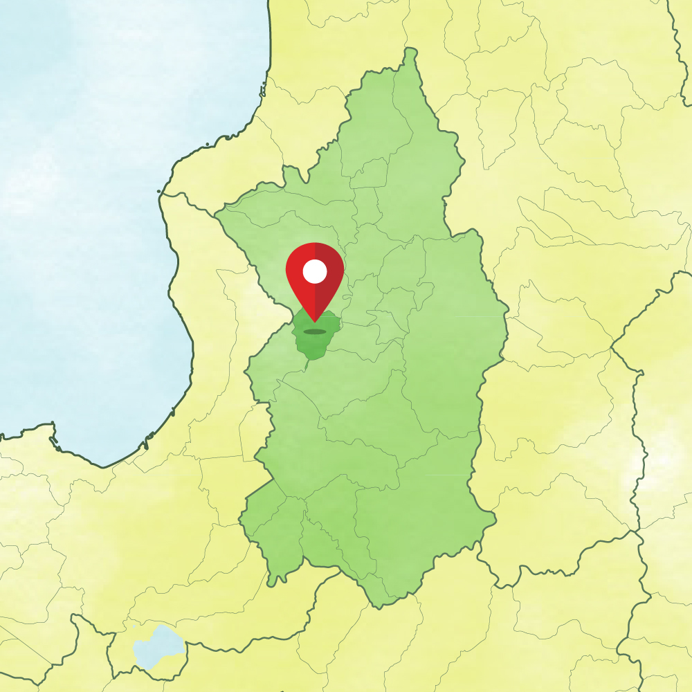 浦臼町の地図