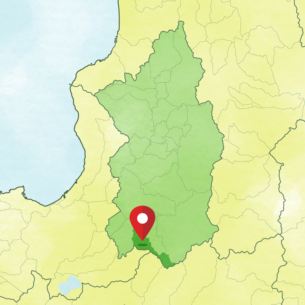 由仁町の地図