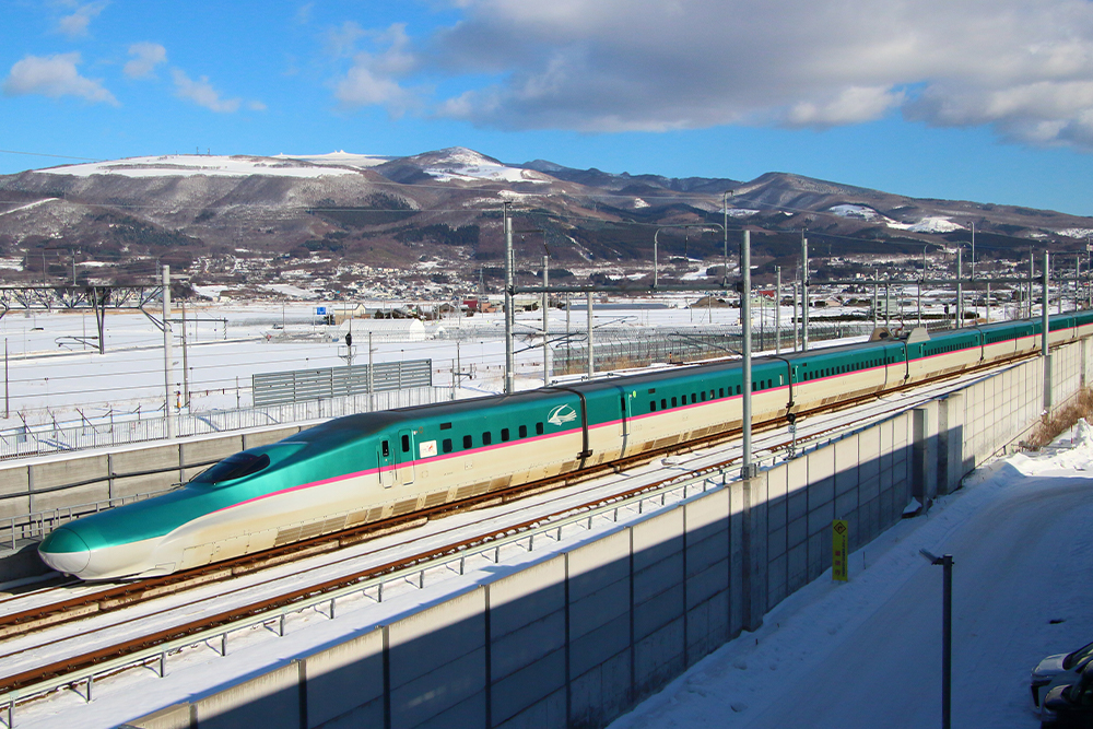 北斗市の北海道新幹線