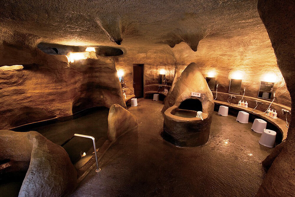 洞爺観光ホテルの洞窟風呂
