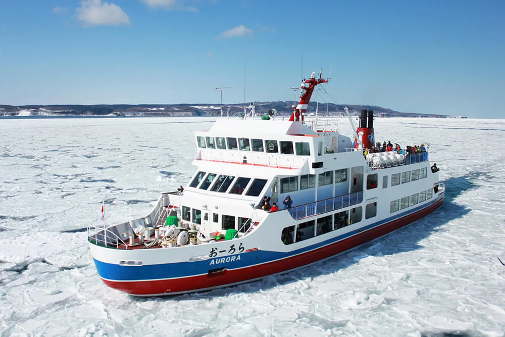 網走流氷観光砕氷船おーろら