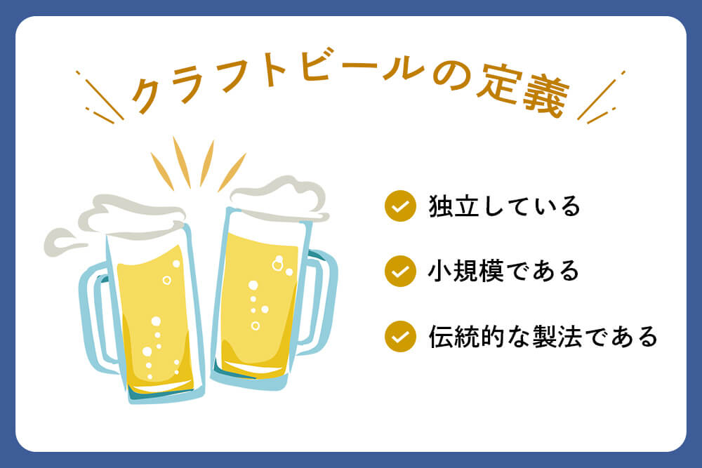 クラフトビールの定義