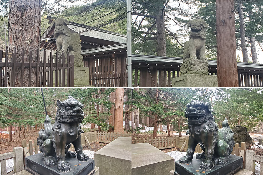 北海道神宮の狛犬様