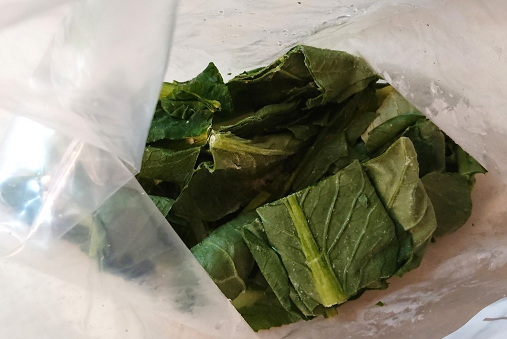 1カ月OK！小松菜の冷凍保存方法