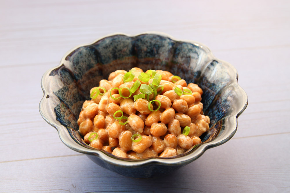 大豆からできている食べ物：納豆