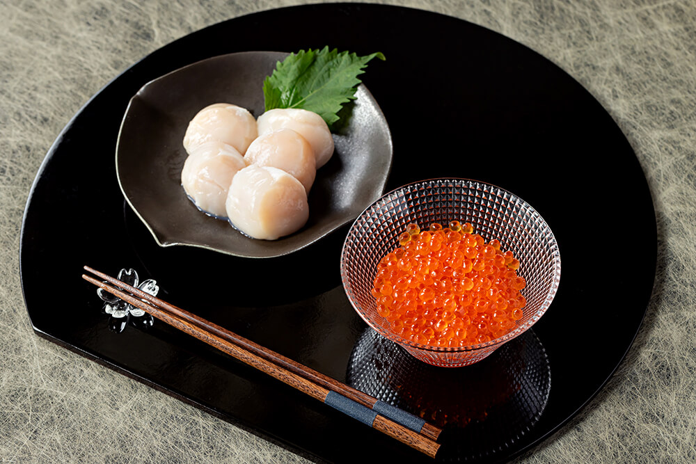 いくら・ほたてセット