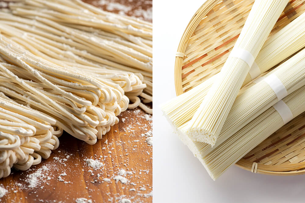 うどんとそうめんの違い5つ！ひやむぎや似ている麺との違いも紹介の画像