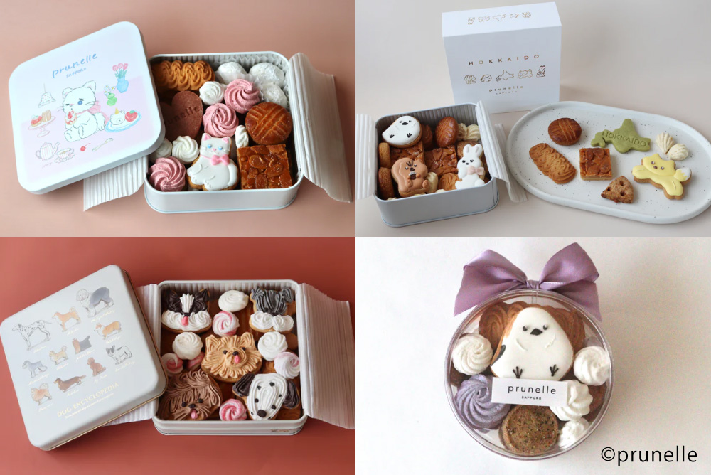 プリュねこクッキー缶（prunelle）