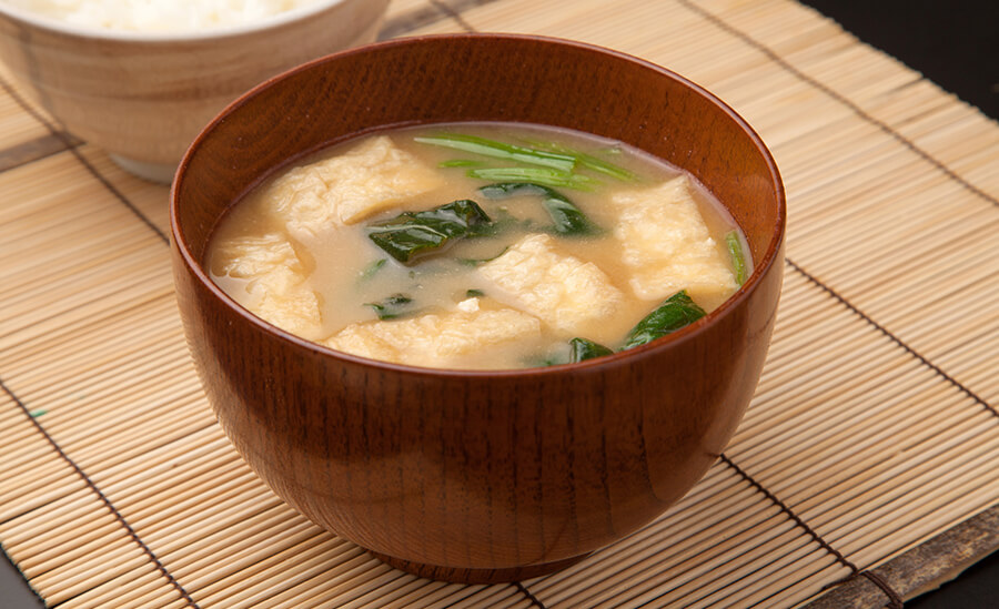 油揚げの味噌汁