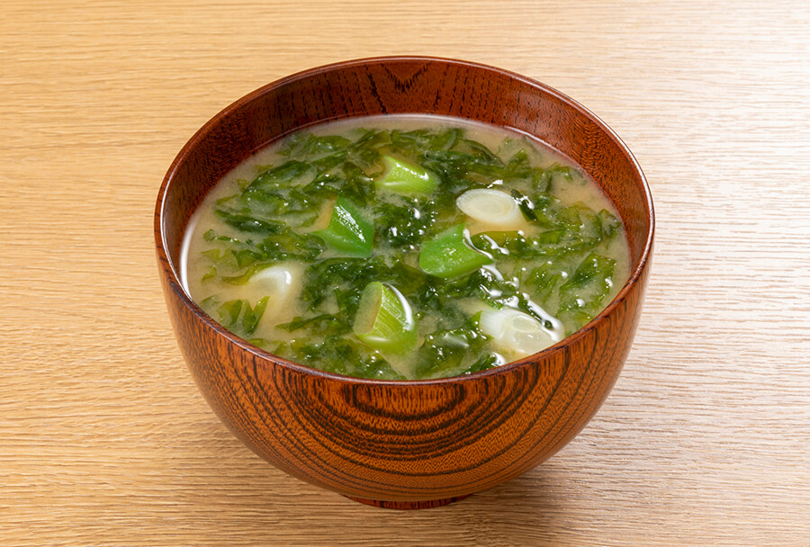あおさの味噌汁