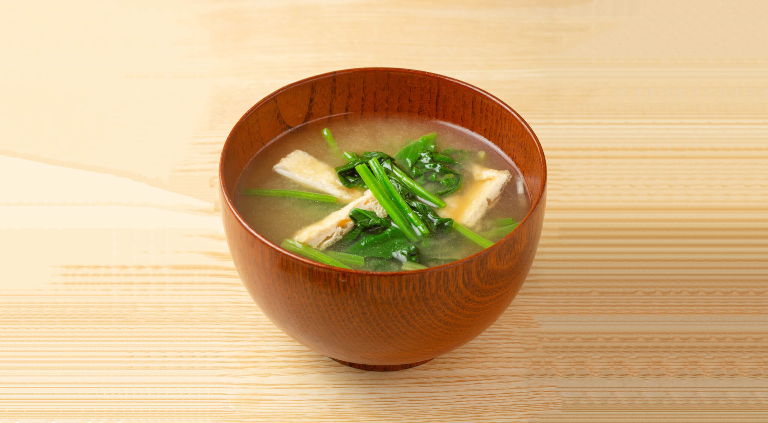 ほうれん草の味噌汁