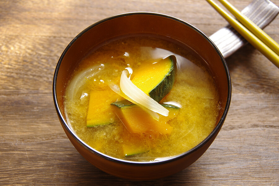 かぼちゃの味噌汁