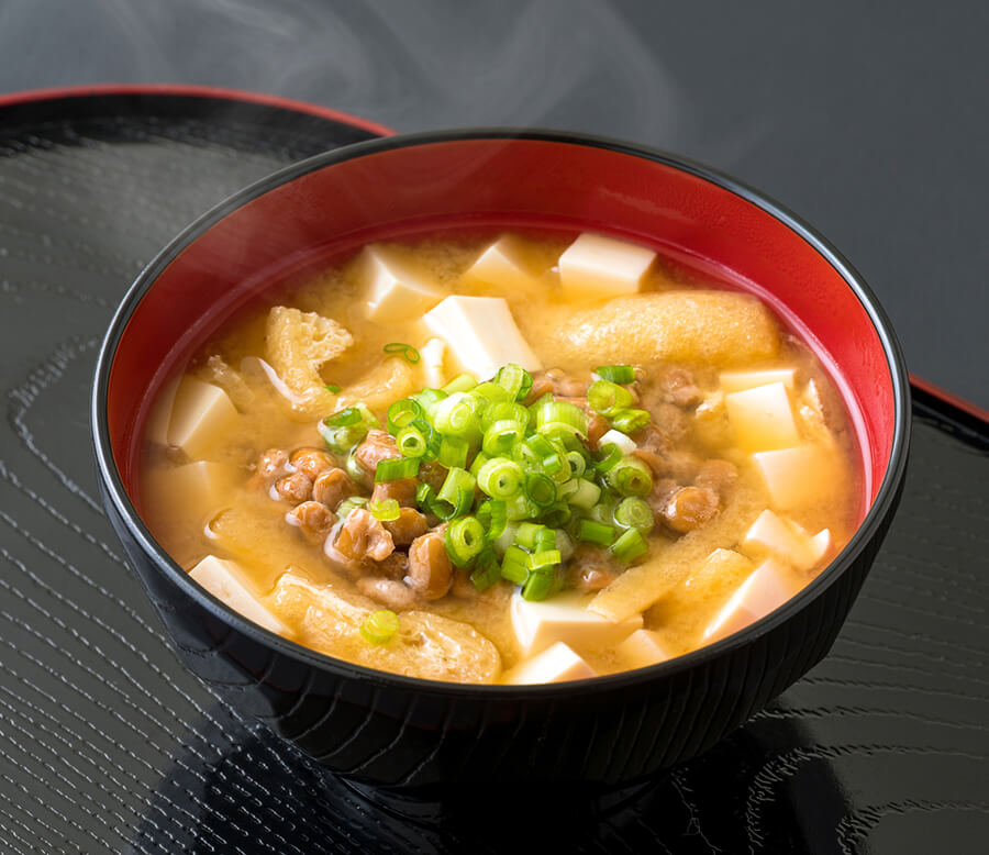 納豆の味噌汁