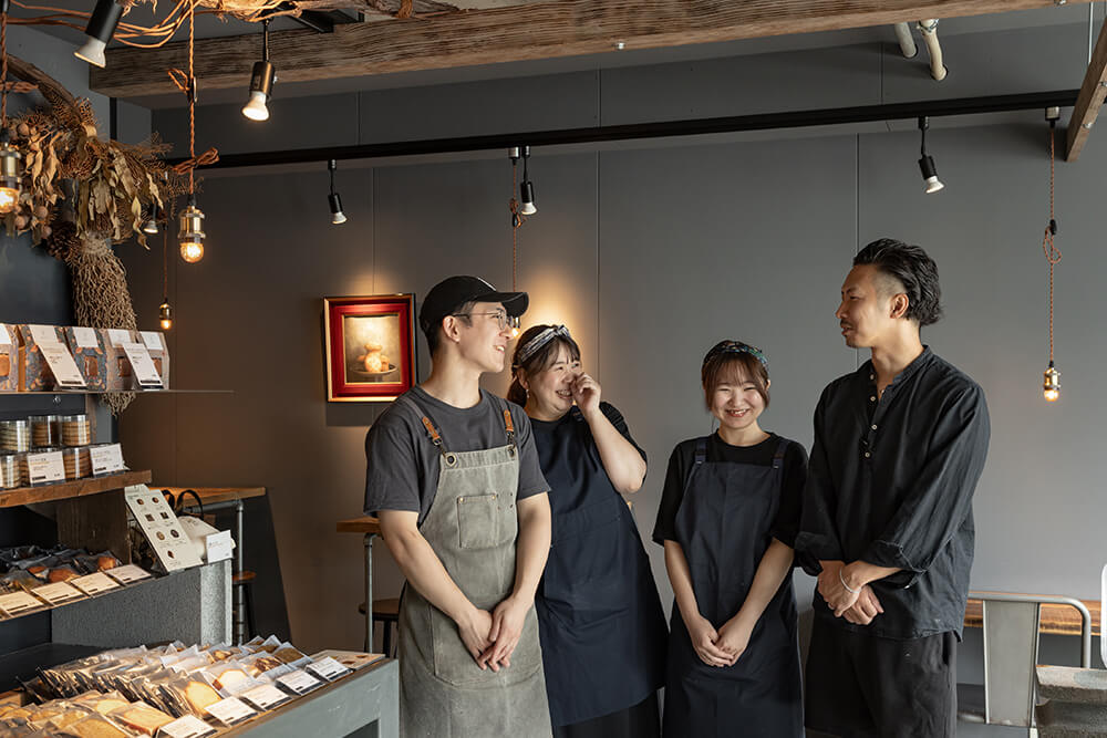 rain POUNDCAKEのスタッフの皆さん
